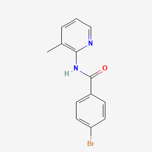 4-bromo-N-(3-methylpyridin-2-yl)benzamide