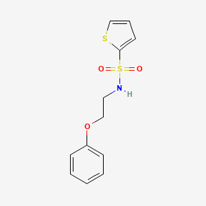 N-(2-phenoxyethyl)thiophene-2-sulfonamide