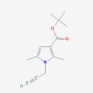 tert-butyl 2,5-dimethyl-1-(prop-2-yn-1-yl)-1H-pyrrole-3-carboxylate