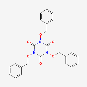 molecular formula C24H21N3O6 B2741547 1,3,5-三(苄氧基)-1,3,5-三嘧啶-2,4,6-三酮 CAS No. 95705-20-7