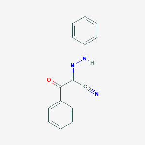 molecular formula C15H11N3O B274156 3-Oxo-3-phenyl-2-(phenylhydrazono)propanenitrile 