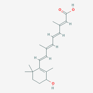 molecular formula C20H28O3 B027416 4-羟基视黄酸 CAS No. 66592-72-1