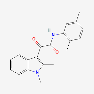 2-(1,2-dimethyl-1H-indol-3-yl)-N-(2,5-dimethylphenyl)-2-oxoacetamide