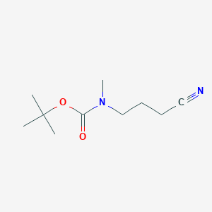 molecular formula C10H18N2O2 B2741672 tert-Butyl 3-cyanopropylmethylcarbamate CAS No. 1379225-92-9