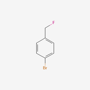 molecular formula C7H6BrF B2741685 1-Bromo-4-(fluoromethyl)benzene CAS No. 459-49-4