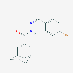 N'-[1-(4-bromophenyl)ethylidene]-1-adamantanecarbohydrazide