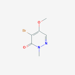 4-Bromo-5-methoxy-2-methylpyridazin-3(2H)-one