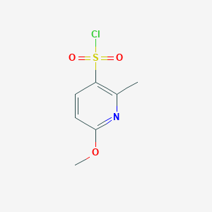 6-Methoxy-2-methylpyridine-3-sulfonyl chloride