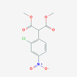 Dimethyl 2-(2-chloro-4-nitrophenyl)malonate