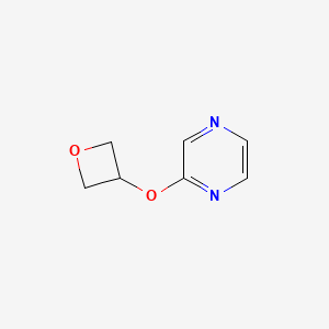 2-(Oxetan-3-yloxy)pyrazine