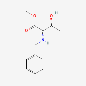 methyl (2S,3R)-2-(benzylamino)-3-hydroxybutanoate