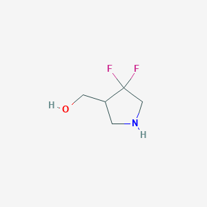 (4,4-Difluoropyrrolidin-3-yl)methanol