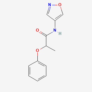 N-(isoxazol-4-yl)-2-phenoxypropanamide