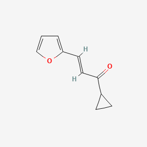 (2E)-1-cyclopropyl-3-(2-furyl)prop-2-en-1-one