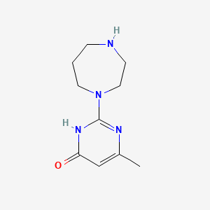 2-[1,4]Diazepan-1-yl-6-methyl-3H-pyrimidin-4-one