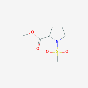Methyl 1-(methylsulfonyl)pyrrolidine-2-carboxylate