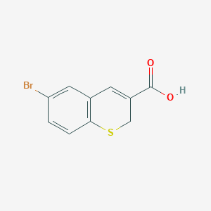 molecular formula C10H7BrO2S B2742213 6-Bromo-2H-thiochromene-3-carboxylic acid CAS No. 2567502-87-6