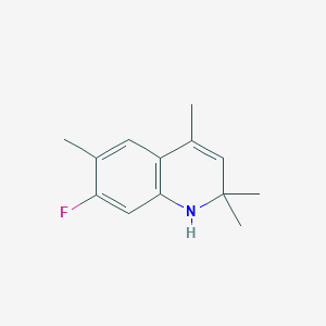 7-Fluoro-2,2,4,6-tetramethyl-1H-quinoline