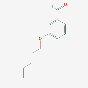 molecular formula C12H16O2 B2742260 3-(Pentyloxy)benzaldehyde CAS No. 24083-06-5