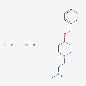 molecular formula C15H26Cl2N2O B2742263 MS049 (dihydrochloride) CAS No. 1502816-23-0; 2095432-59-8