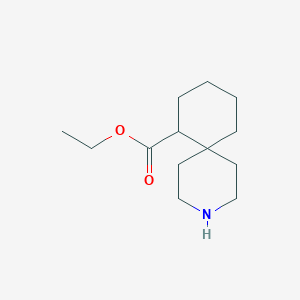 Ethyl 3-azaspiro[5.5]undecane-11-carboxylate