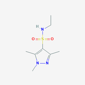 N-ethyl-1,3,5-trimethyl-1H-pyrazole-4-sulfonamide