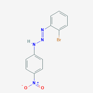 3-(2-Bromophenyl)-1-{4-nitrophenyl}-1-triazene