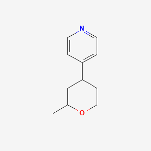 4-(2-Methyltetrahydro-2H-pyran-4-yl)-pyridine