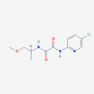 N1-(5-chloropyridin-2-yl)-N2-(1-methoxypropan-2-yl)oxalamide