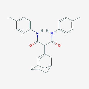 2-(1-adamantyl)-N~1~,N~3~-bis(4-methylphenyl)malonamide