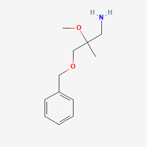 3-Benzyloxy-2-methoxy-2-methyl-1-propanamine