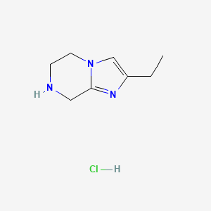 2-Ethyl-5,6,7,8-tetrahydroimidazo[1,2-a]pyrazine hydrochloride