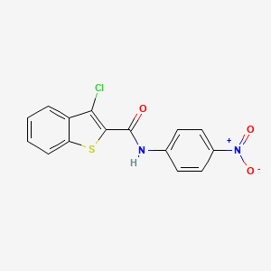 3-Chloro-N-(4-nitrophenyl)-1-benzothiophene-2-carboxamide