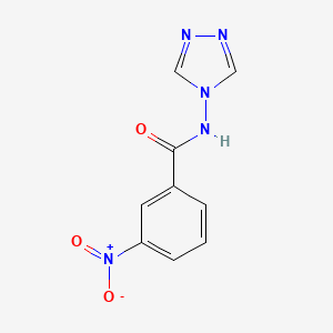 3-nitro-N-(4H-1,2,4-triazol-4-yl)benzamide