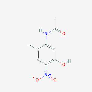 N-(5-Hydroxy-2-methyl-4-nitrophenyl)acetamide