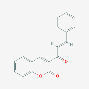 molecular formula C18H12O3 B274277 3-(3-Phenylacryloyl)coumarin 