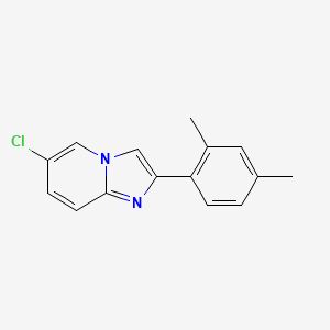 6-Chloro-2-(2,4-dimethylphenyl)imidazo[1,2-a]pyridine