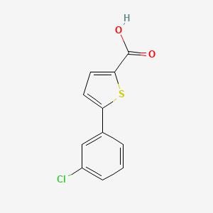 molecular formula C11H7ClO2S B2742788 5-(3-Chlorophenyl)thiophene-2-carboxylic acid CAS No. 893733-15-8