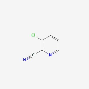 molecular formula C6H3ClN2 B2742795 3-Chloro-2-cyanopyridine CAS No. 205751-22-0; 32500-19-9; 38180-46-0