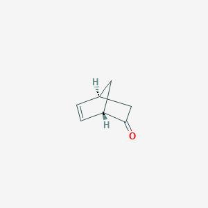 molecular formula C7H8O B2742856 Bicyclo[2.2.1]hept-5-en-2-one, (1S,4S)- CAS No. 16620-79-4
