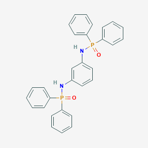 molecular formula C30H26N2O2P2 B2742921 1-N,3-N-Bis(diphenylphosphoryl)benzene-1,3-diamine CAS No. 2460748-74-5