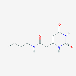 N-butyl-2-(2,4-dioxo-1H-pyrimidin-6-yl)acetamide