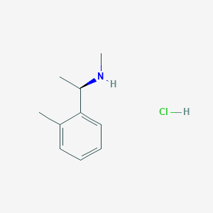 methyl[(1R)-1-(2-methylphenyl)ethyl]amine hydrochloride