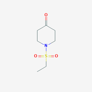 molecular formula C7H13NO3S B2742950 1-(Ethanesulfonyl)piperidin-4-one CAS No. 476373-84-9