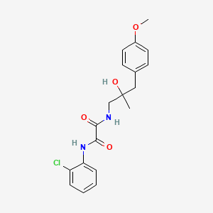 N1-(2-chlorophenyl)-N2-(2-hydroxy-3-(4-methoxyphenyl)-2-methylpropyl)oxalamide