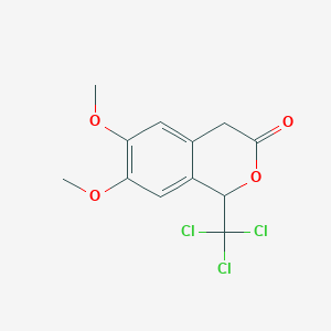 6,7-Dimethoxy-1-trichloromethyl-isochroman-3-one