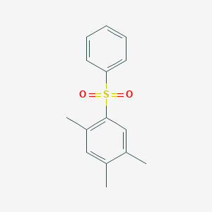 1,2,4-Trimethyl-5-(phenylsulfonyl)benzene