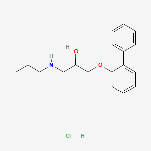 1-([1,1'-Biphenyl]-2-yloxy)-3-(isobutylamino)propan-2-ol hydrochloride