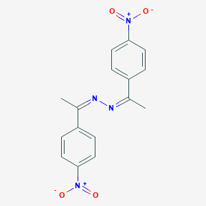 1-{4-Nitrophenyl}ethanone (1-{4-nitrophenyl}ethylidene)hydrazone