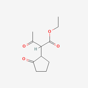 Ethyl 2-oxocyclopentyl(alpha-acetyl)acetate